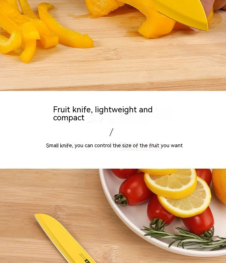 Title 9, Roestvrijstalen gele fruitsnijmachine voor in h...