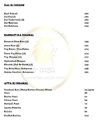 D'Caza Cafe menu 4