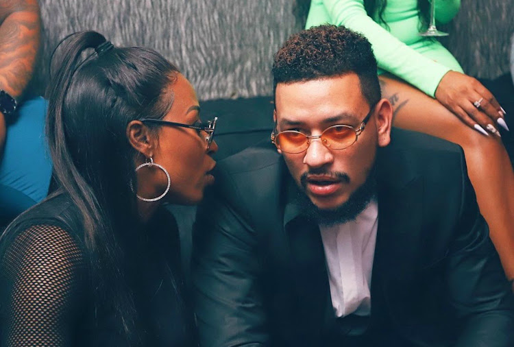 DJ Zinhle and AKA are no longer shy to show their love for each other in public.