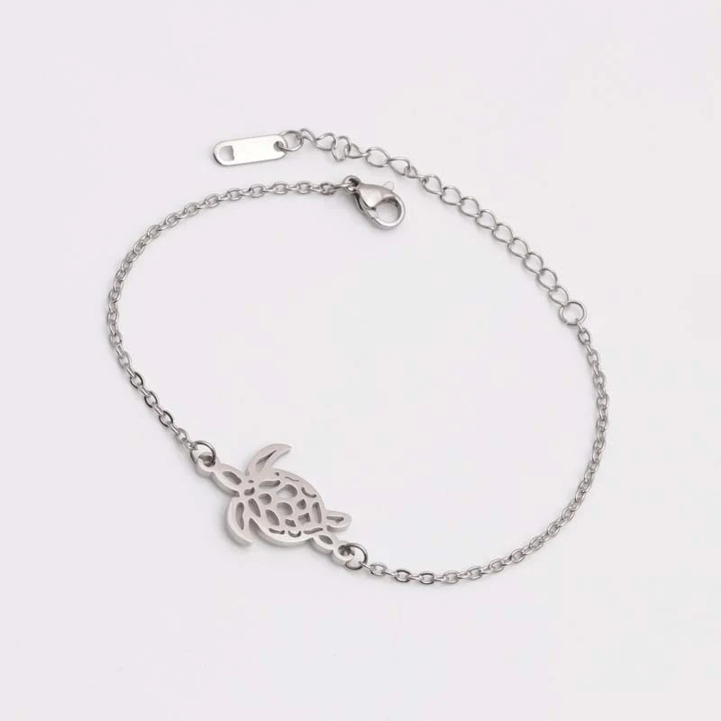 Title 5, Hawaïaanse roestvrijstalen schildpad armband si...