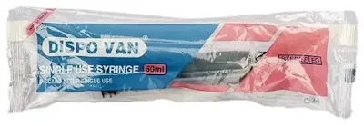 Dispovan 50ml Syringe - 10