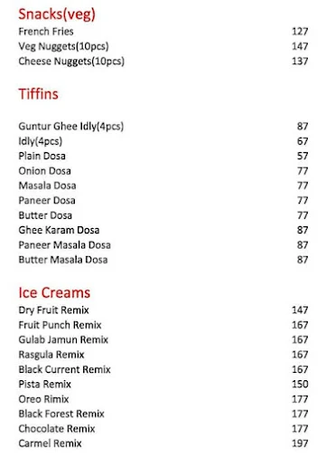 El's Lagrace- The Food Court menu 