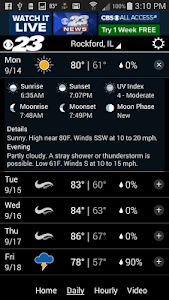 WIFR Weather screenshot 2