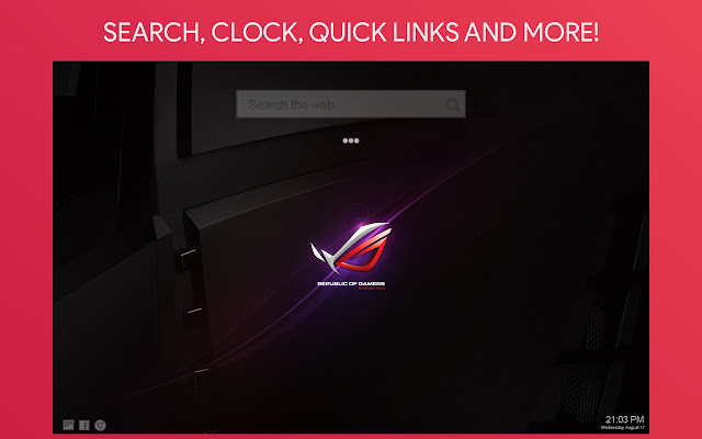 Asus Wallpaper HD Custom New Tab