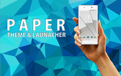 Paper Launcher Theme