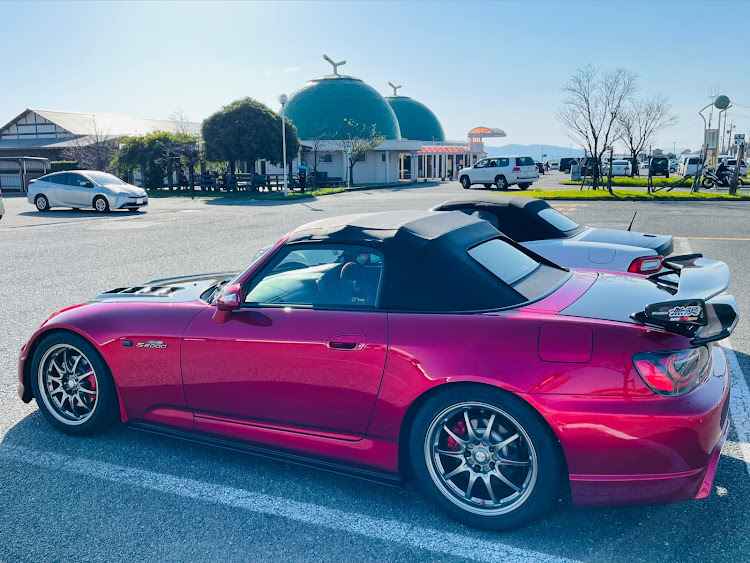 S2000のホンダ・S2000・AP1・AP2・アバルト・124・124スパイダー・124spider・アイ・i・紅の彼女💃🏻・魔王・ソウルレッド・Crimson girlfriend・魔王S2000・ホタテドットコム・ホタテ.com・ホタテ.COM・hotate.com・HOTATE.COM・ほたてどっとこむ・ほたて.com・ほたて.COM・阿蘇スカイライン・マゼノミステリーロード・ホームコース・鹿北広域農道・HSR九州・ドリームコース・鴨川河畔公園・小野泉水公園・噴火・阿蘇山噴火・限定グッズ・マグネット・プレミアムバージョン・俵山峠・二重ノ峠・阿蘇パノラマライン・マミコゥロード・金峰山・峠・山道・公道・ワインディング・いつもの・定番・御約束・カマキリ・産卵・卵・iPhone13ProMAX・生命・受け継がれる命・馬串・ミルクロード・ケニーロード・七浦オレンジロード・グリーンロード・大観峰・菊池渓谷・道の駅・メロンドーム・石のかざぐるま・一本松公園・虫・オープンカー・オープンドライブ・南海トラフ巨大地震・震災・被災に関するカスタム事例の投稿画像19枚目
