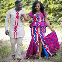 Couples Kente Fashion Styles  Designs