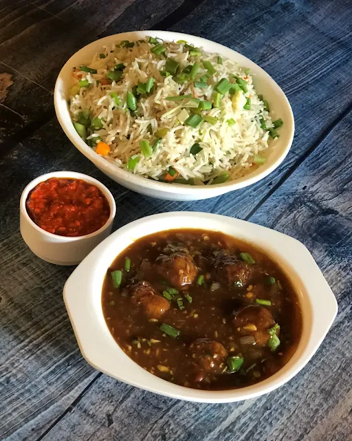 Veg Manchurian Rice