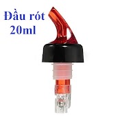 (20Ml/Lần Rót) Vòi Rót Rượu Định Lượng (Định Mức) Pha Chế, Có Bi Lăn 20Ml