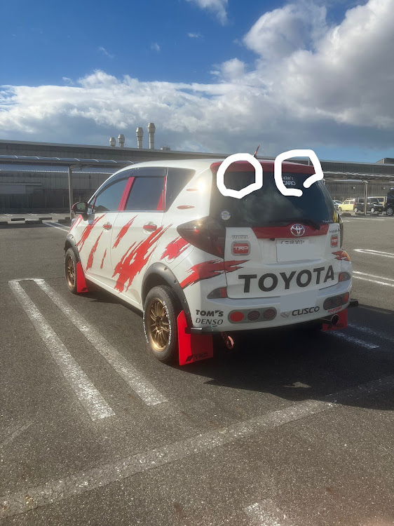 ラクティスの12月もよろしくお願いします・洗車・スパシャンに関するカスタム事例の投稿画像4枚目