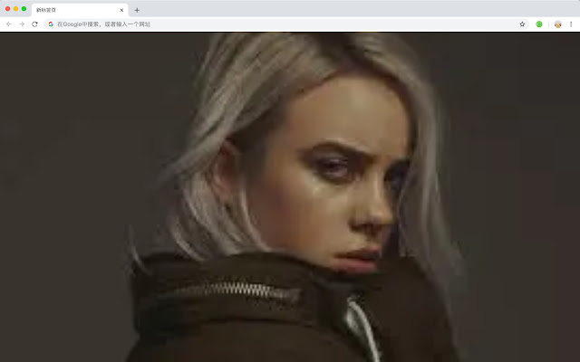 Billie Eilish HD Wallpaper New Tab