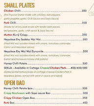 Mountain Goat Cafe menu 3