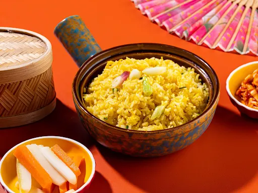 Traditional Golden Egg Jasmine Fried Rice Vegetable (Ak)