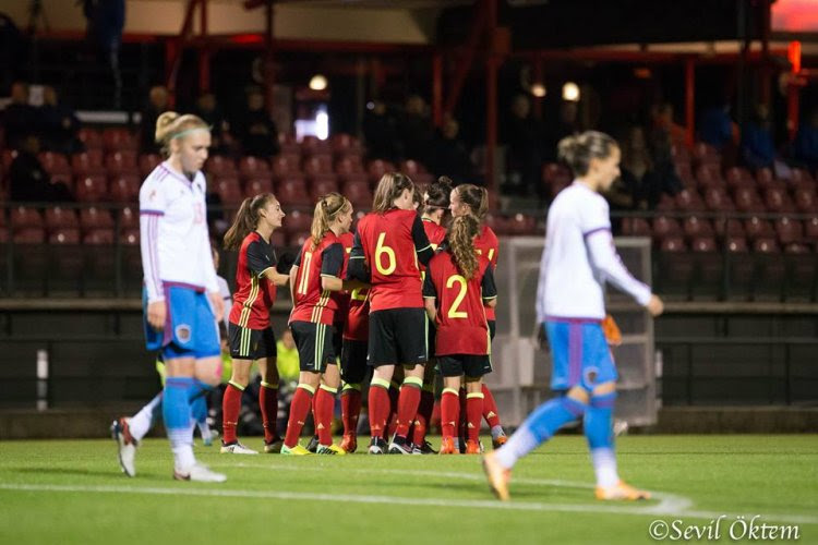 Belgian Red Flames leggen Rusland probleemloos tussen de boterham