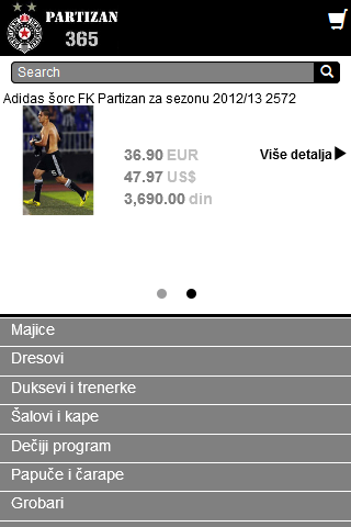 Partizan365 Online Shop