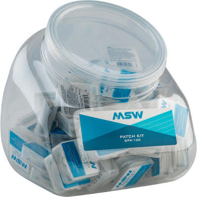 MSW GPK-100 Glueless Patch Kit, Jar of 50