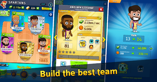 Screenshot Idle Five Basketball tycoon