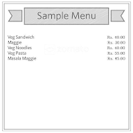 Deep Foods menu 1