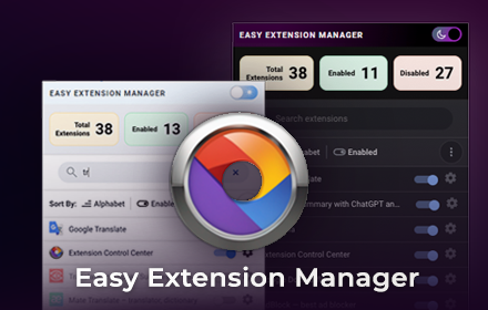 Easy Extension Manager small promo image