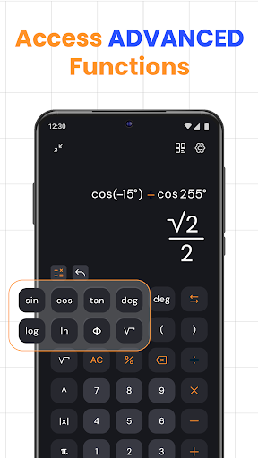 Screenshot Basic Calculator: GPA & Math