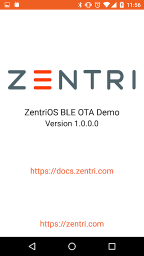 Zentri BLE OTA Demo