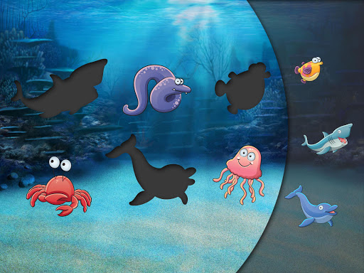 Sorter Puzzle for kids: Fishes