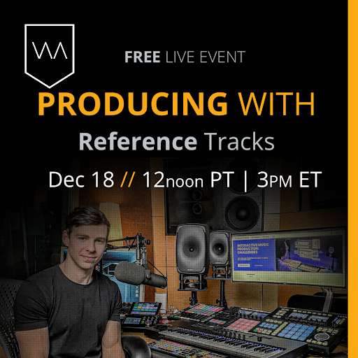 Producing with Reference Tracks Graphic