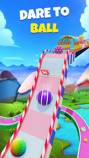 Screenshot Candy Ball Run - Rolling Games