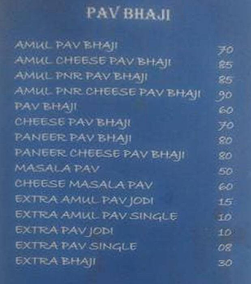 Durgas Kitchen menu 