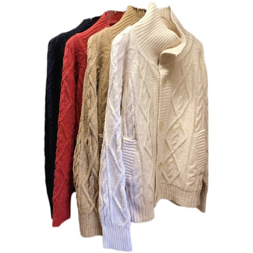 Title 6, Spring And Autumn New Style Lazy Wind Twist Swe...
