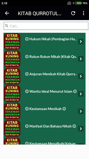 Kitab Kuning Terjemah Indonesia