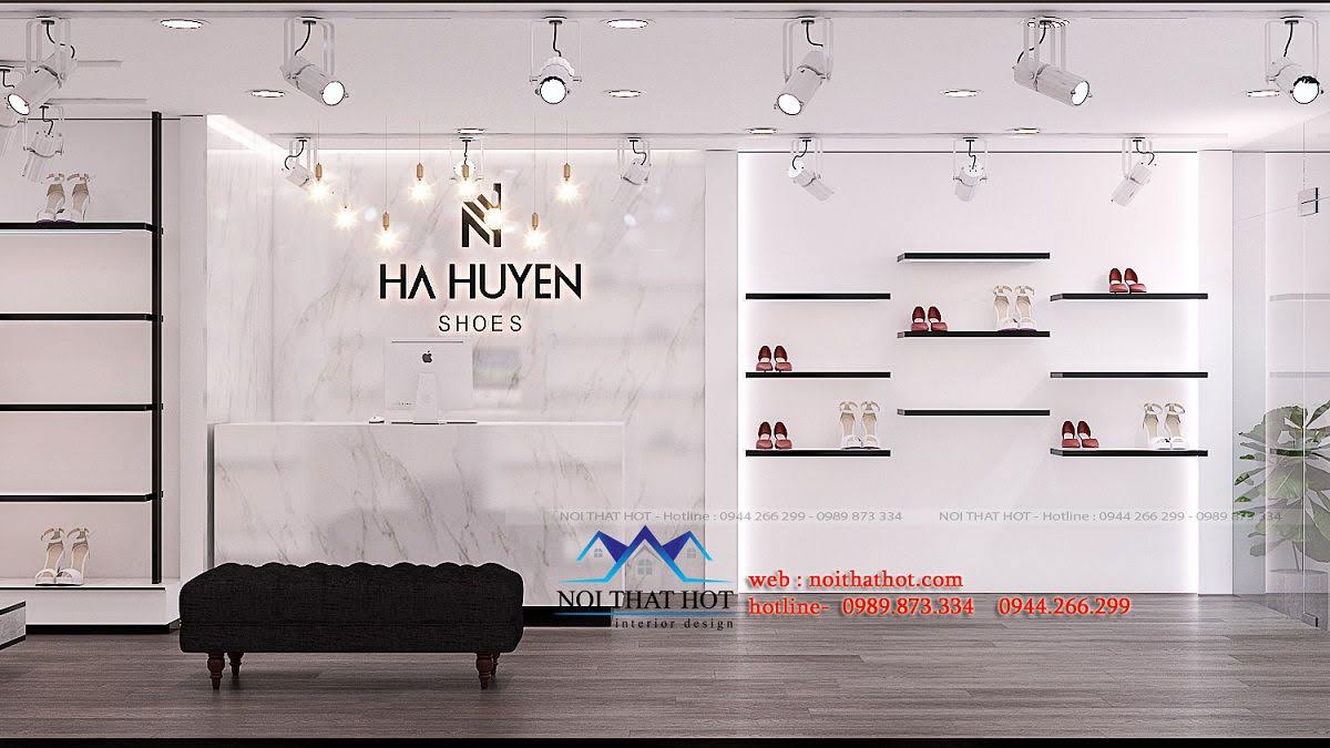 thiết kế shop giày dép thời trang ha huyen 4