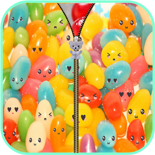 Sweet Candy Zipper Screen Lock