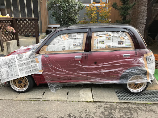 ミラジーノ L700sのdiy ルーフ塗装に関するカスタム メンテナンスの投稿画像 車のカスタム情報はcartune