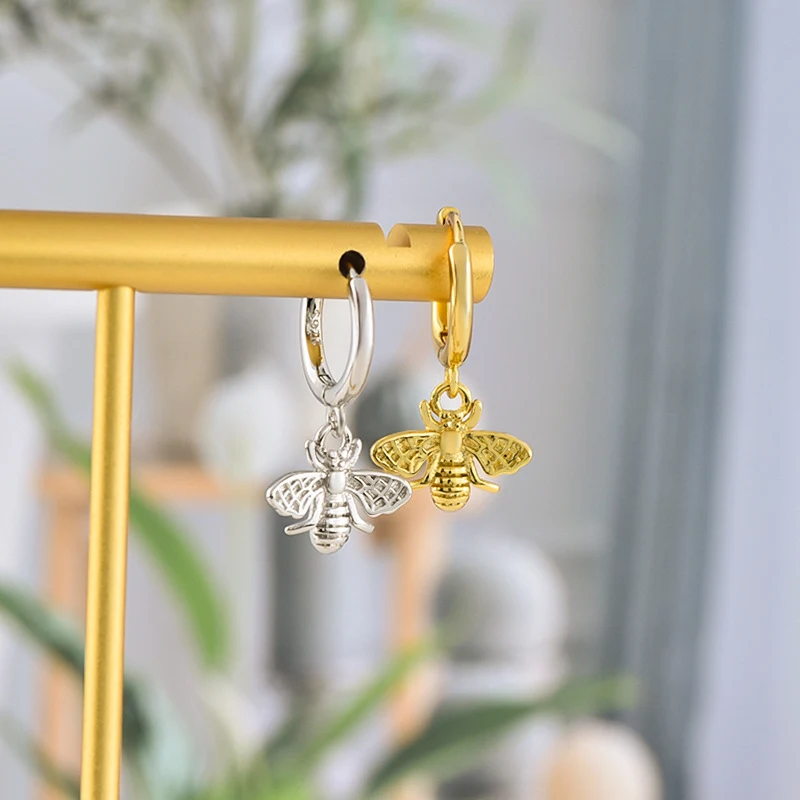 Boucles d'oreilles Abeille Rétro pour Femmes