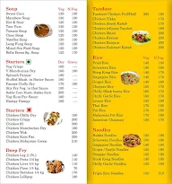 Bella Borsa menu 1