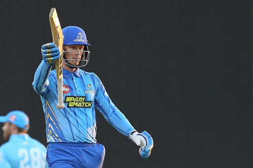 Rassie van der Dussen shared a record partnership with Ryan Rickelton as MI Cape Town thrashed Joburg Super Kings at Wanderers.