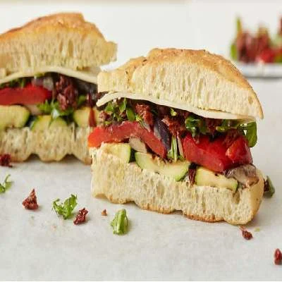 Peri Peri Veg Sandwich