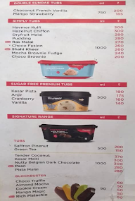 Havmore Icecream And More menu 3