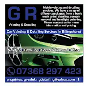 GR Valeting & Detailing Logo