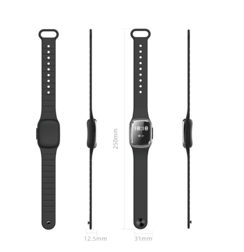Title 2, M2 Ultrasonic Mosquito Repellent Bracelet Watch...