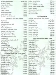 BABA's Family Fine Dine Resto & Bar menu 2