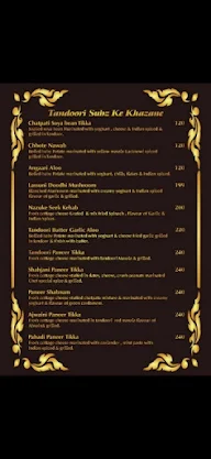 Mughal's Zaika menu 2