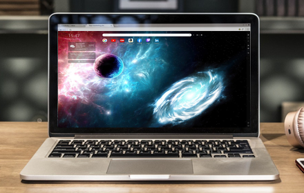 Space Galaxy Wallpapers New Tab Preview image 0