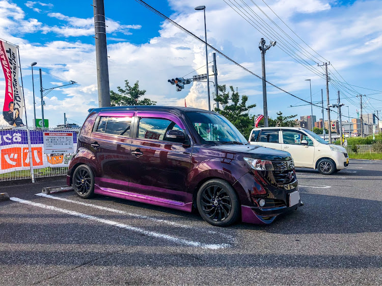 bBの夕焼けと愛車・TOYOTA・QNC21・愛車の1面に関するカスタム事例の投稿画像1枚目