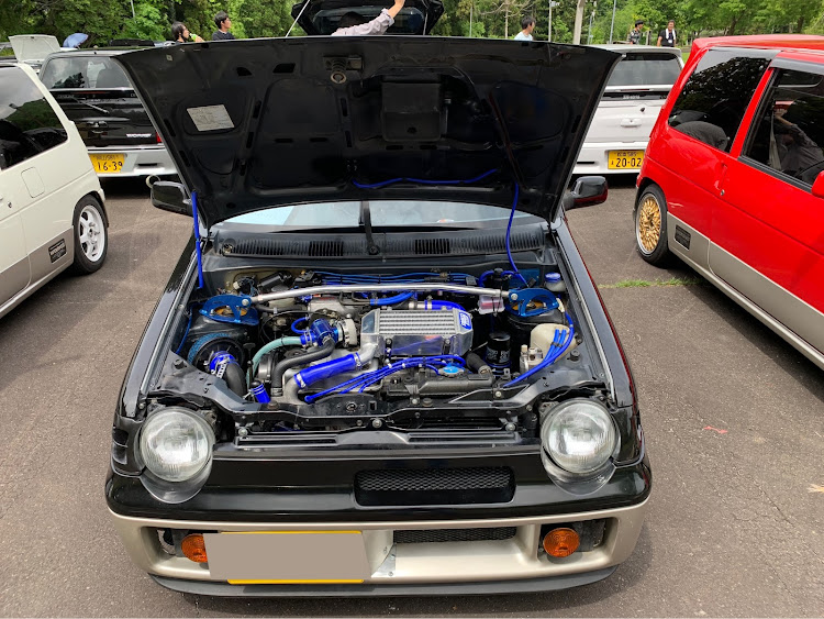 アルトワークスのアルトワークスCR22S・M10ナット・スーパーラップホイール・やっぱりコレだね☺️に関するカスタム事例の投稿画像8枚目