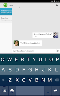 Fleksy Tastatur + Emoji Screenshot