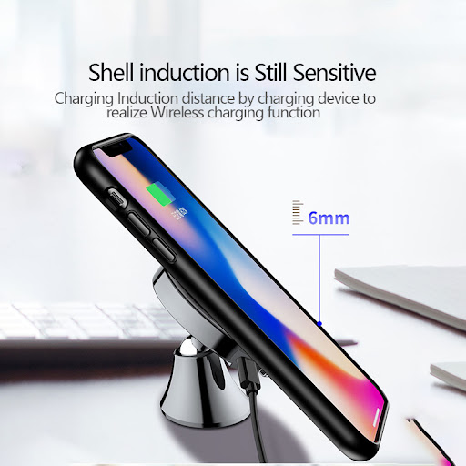 Title 5, New car phone holder with wireless fast chargin...