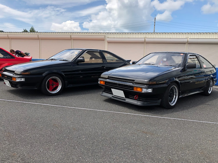 ゆーとさんが投稿したAE86・AE86ブラックリミテッド・岡山国際サーキットに関するカスタム事例の投稿画像1枚目