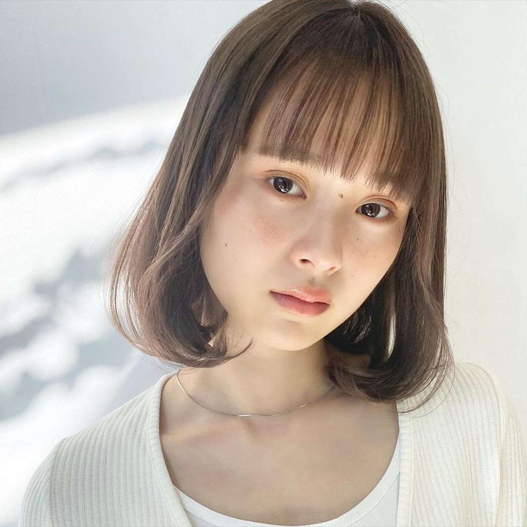 清楚っぽいヘアスタイルで好感度up 量産系女子の ブラウンロブ Trill トリル